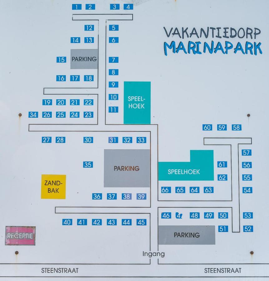 Westende Marinapark Bungalow Blue Middelkerke Dış mekan fotoğraf